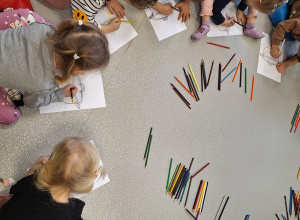Wizyta grupy zielonej w bibliotece miejskiej