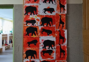 Prezentacja prac dzieci – „Na safari”.