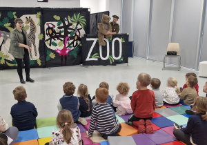 Miś Wojtek w ZOO.
