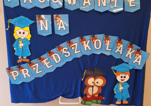 Dekoracja na Pasowanie na Przedszkolaka.