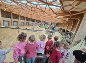 Mikołajki - wycieczka do Orientarium i wizyta Świętego Mikołaja