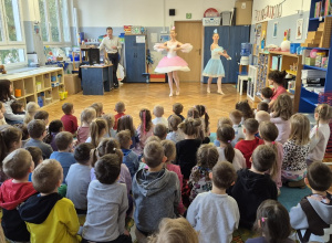 Spotkanie baletowe w naszym przedszkolu