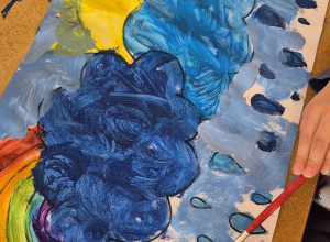 Wiosenne zabawy plastyczne