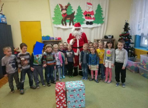 Mikołaj w naszym przedszkolu