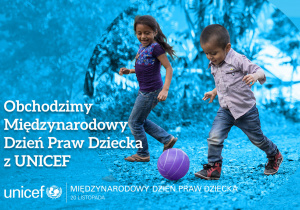 Międzynarodowy Dzień Praw Dziecka UNICEF - plakat