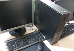 Nowe komputery w pracowni komputerowej